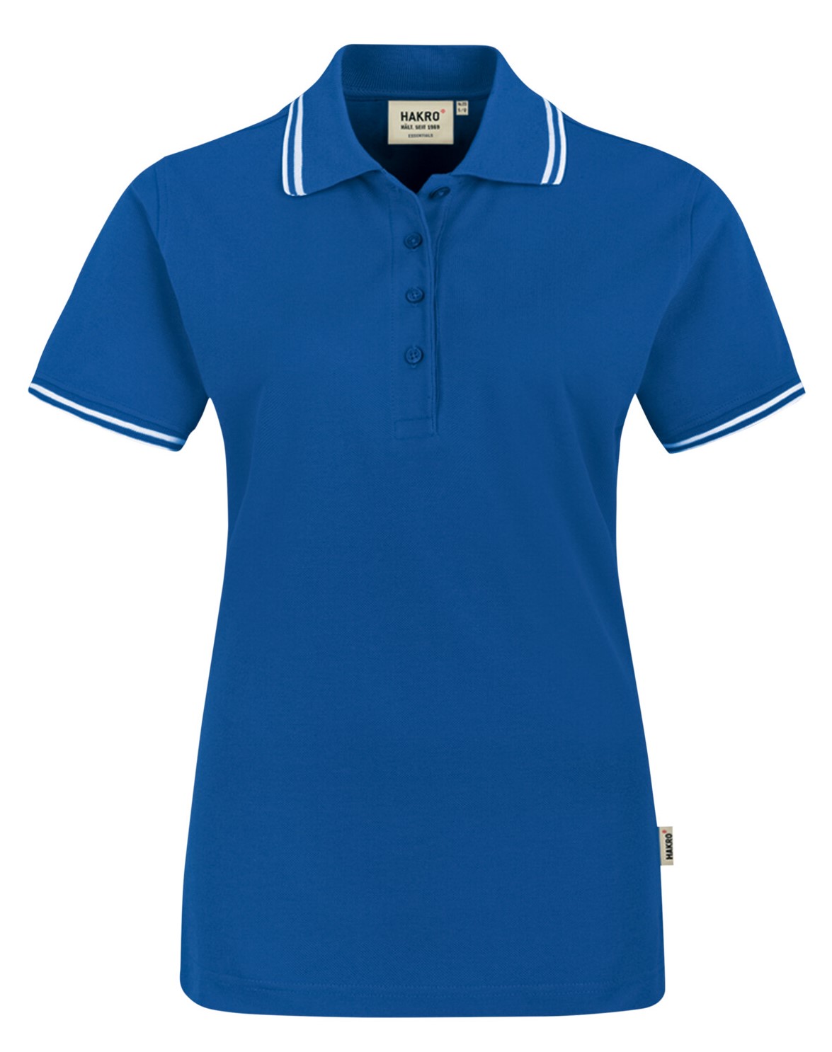 HAKRO Women-Poloshirt 205 Twin-Stripe HAKRO Women-Poloshirt 205 Twin-Stripe