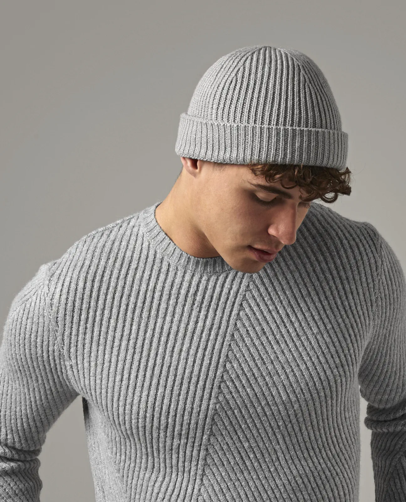 beechfield-b383r-harbour-beanie-model-0 Beechfield Harbour Beanie