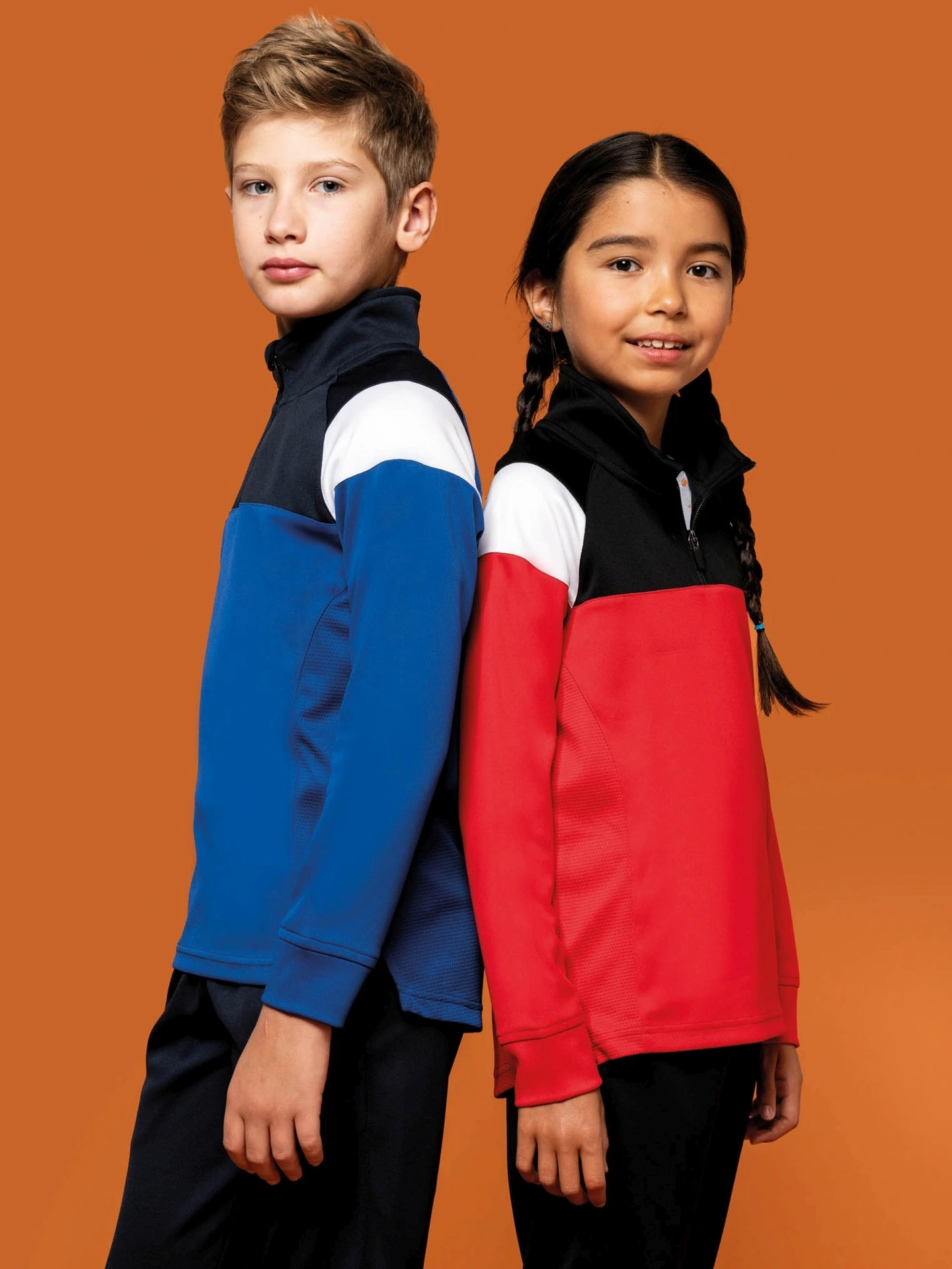 Kariban Kinder Training Sweatshirt 1/4 Zip