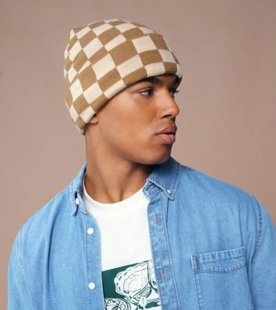 Beechfield Checkerboard Beanie