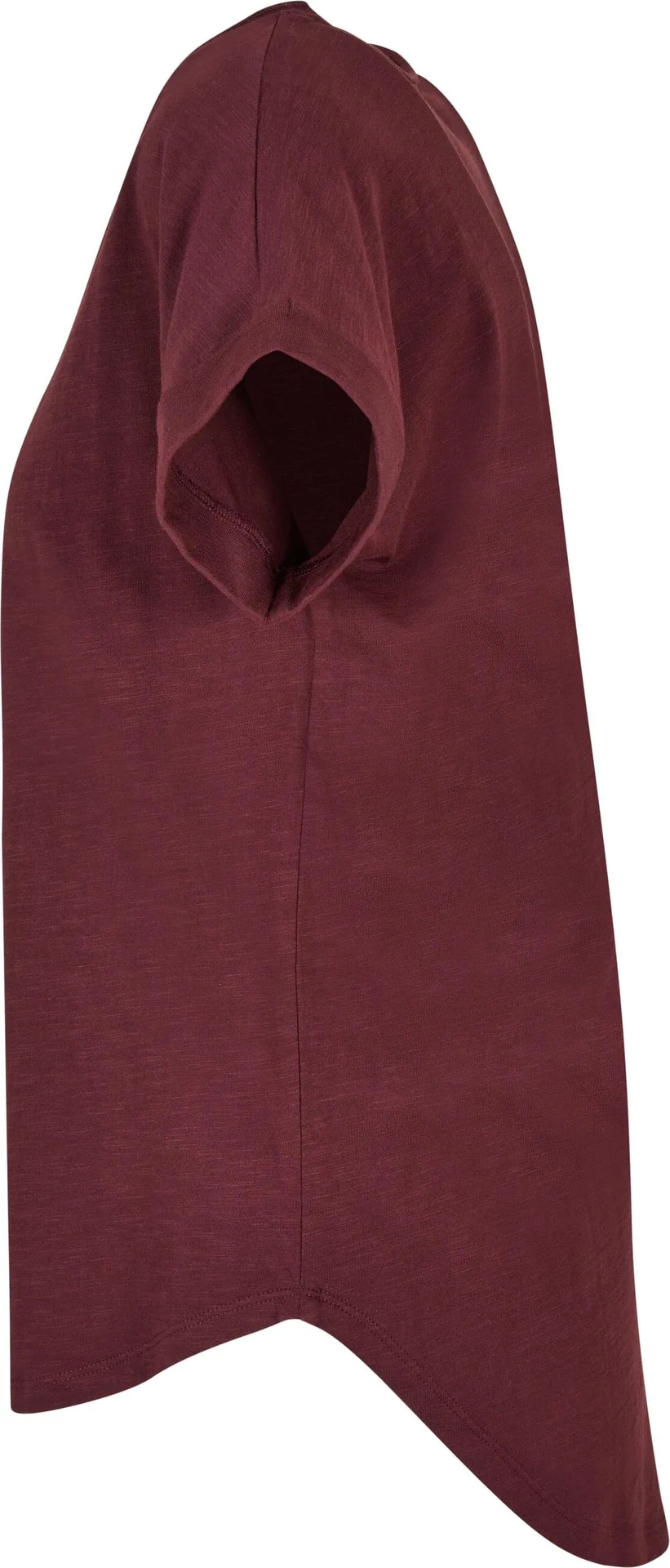 Build Your Brand Ladies Long Slub Tee