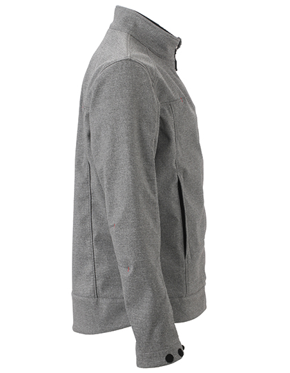 James & Nicholson Men's Melange Softshell Jacket (1088)