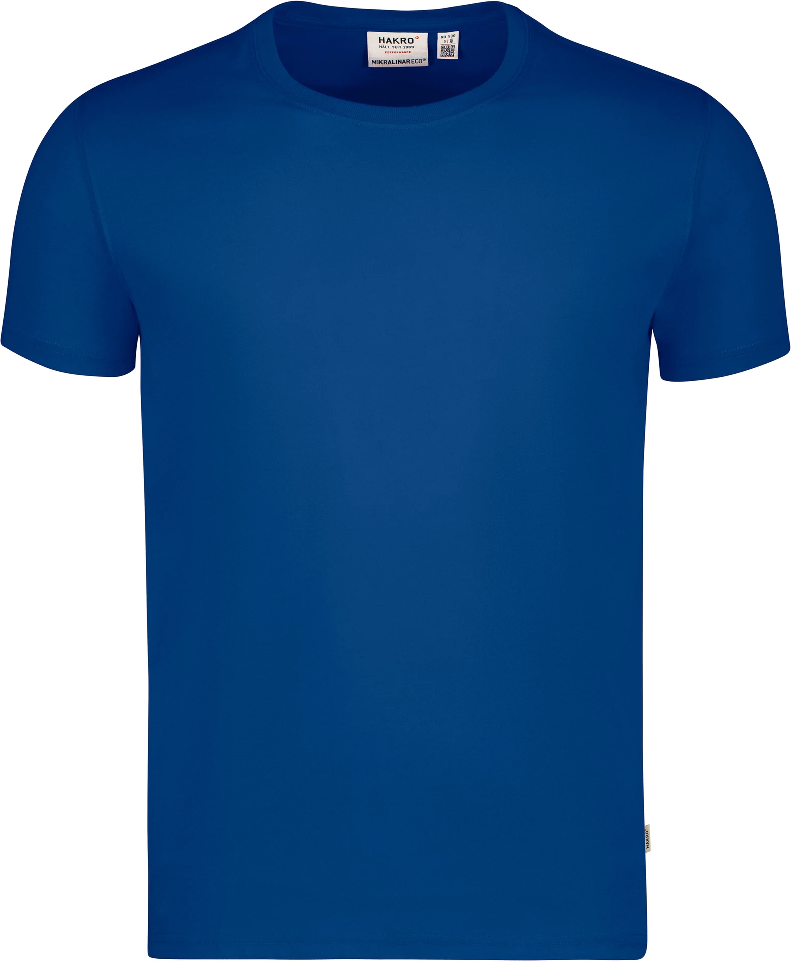 hakro-530-t-shirt-mikralinar-eco-royalblau-front-1 HAKRO T-Shirt 530 Mikralinar® ECO