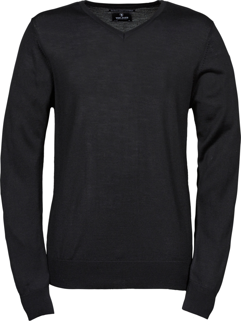 TEE JAYS Men`s V-Neck Sweater TEE JAYS Men`s V-Neck Sweater