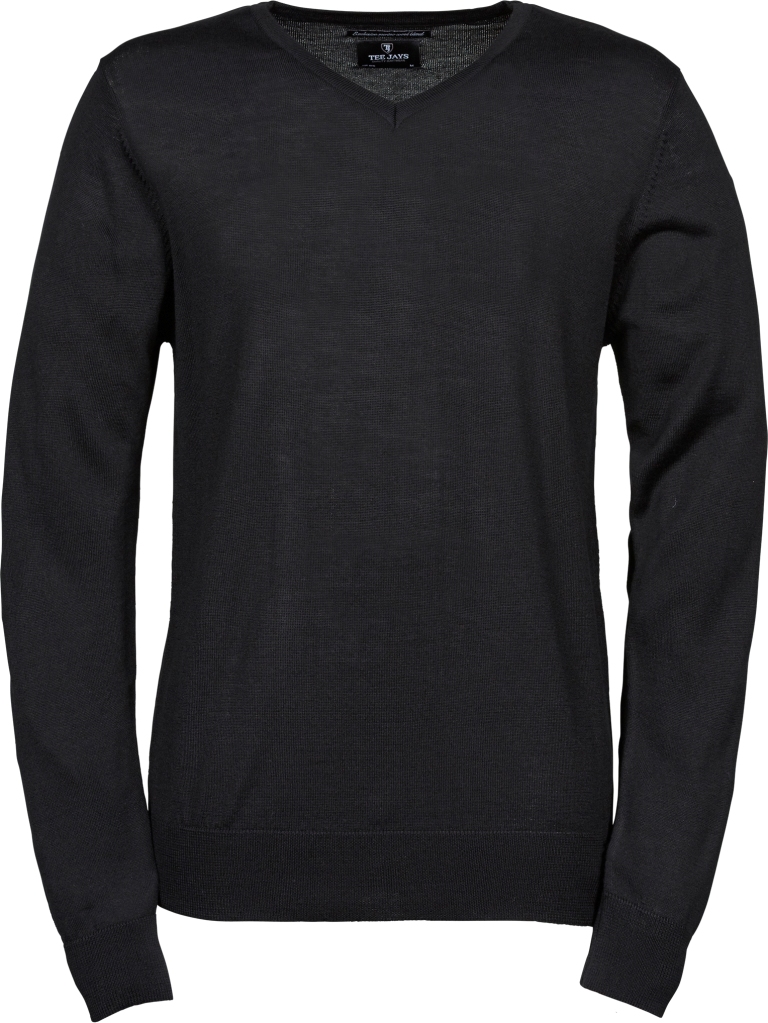 TEE JAYS Men`s V-Neck Sweater