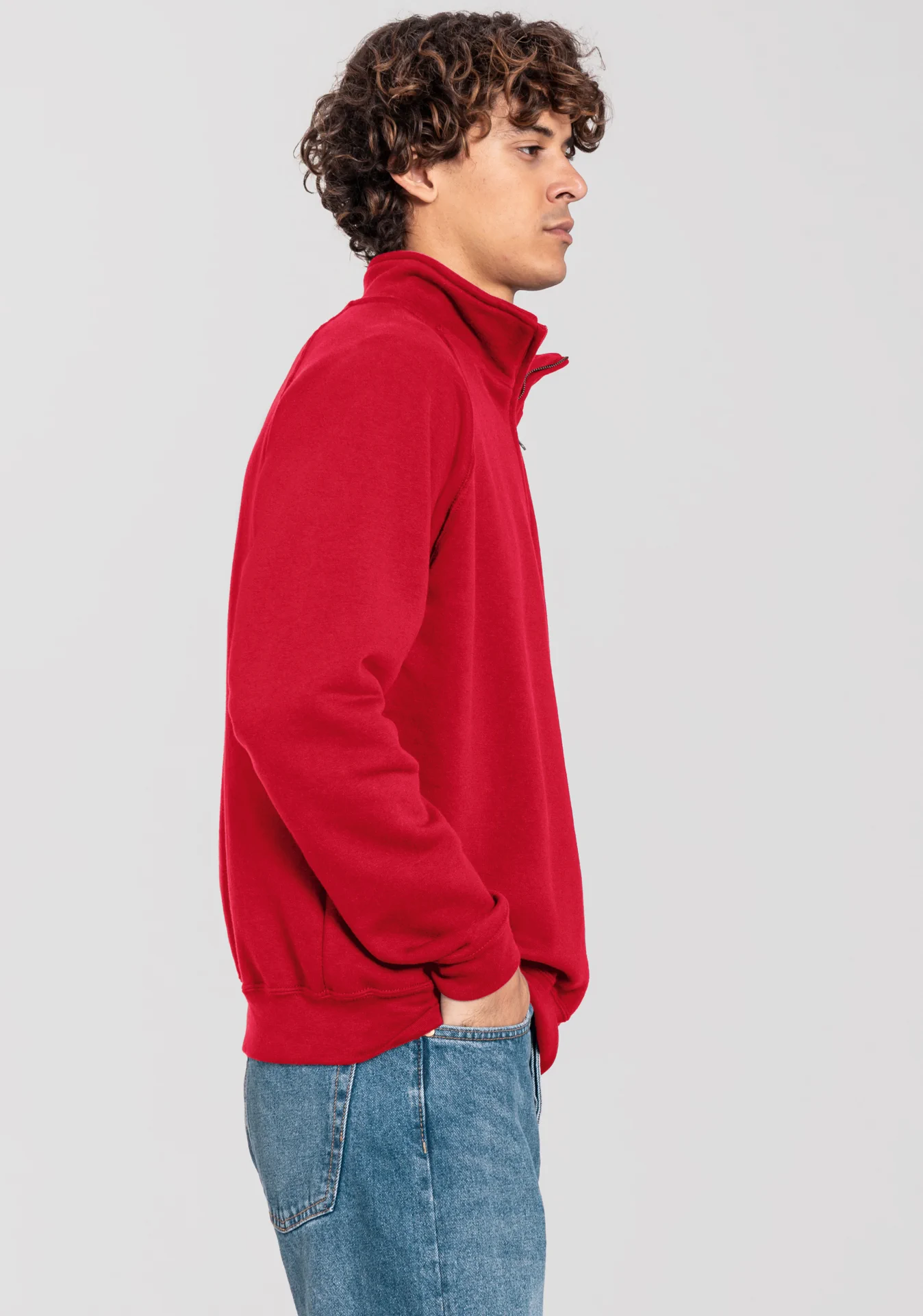 F.O.L. Iconic Premium Zip Neck Sweat