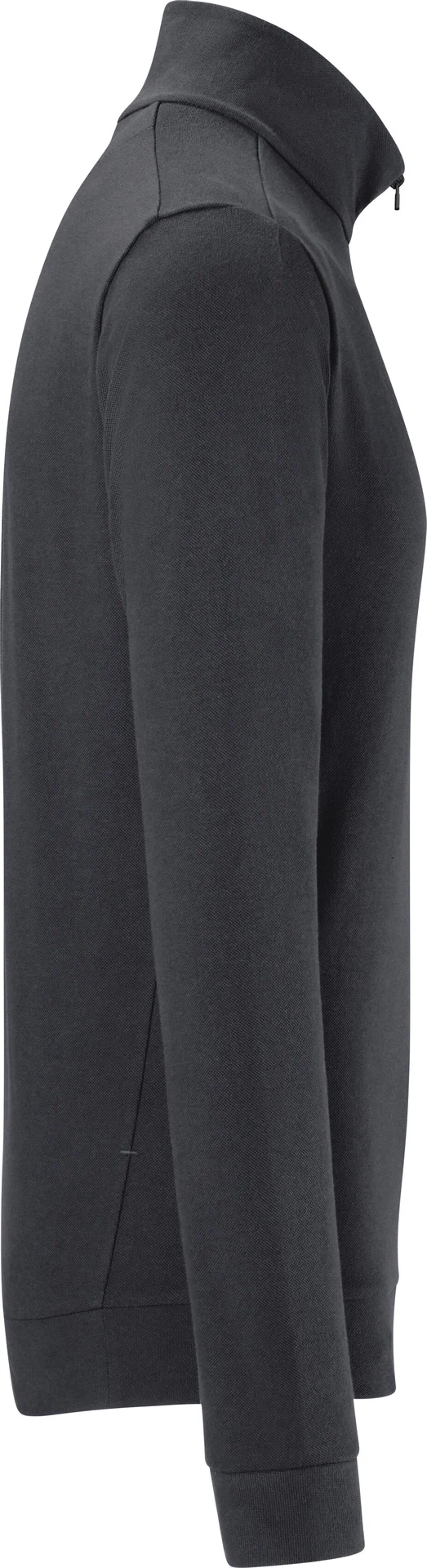 HAKRO Zip-Longsleeve 535 Piqué MIKRALINAR® ECO