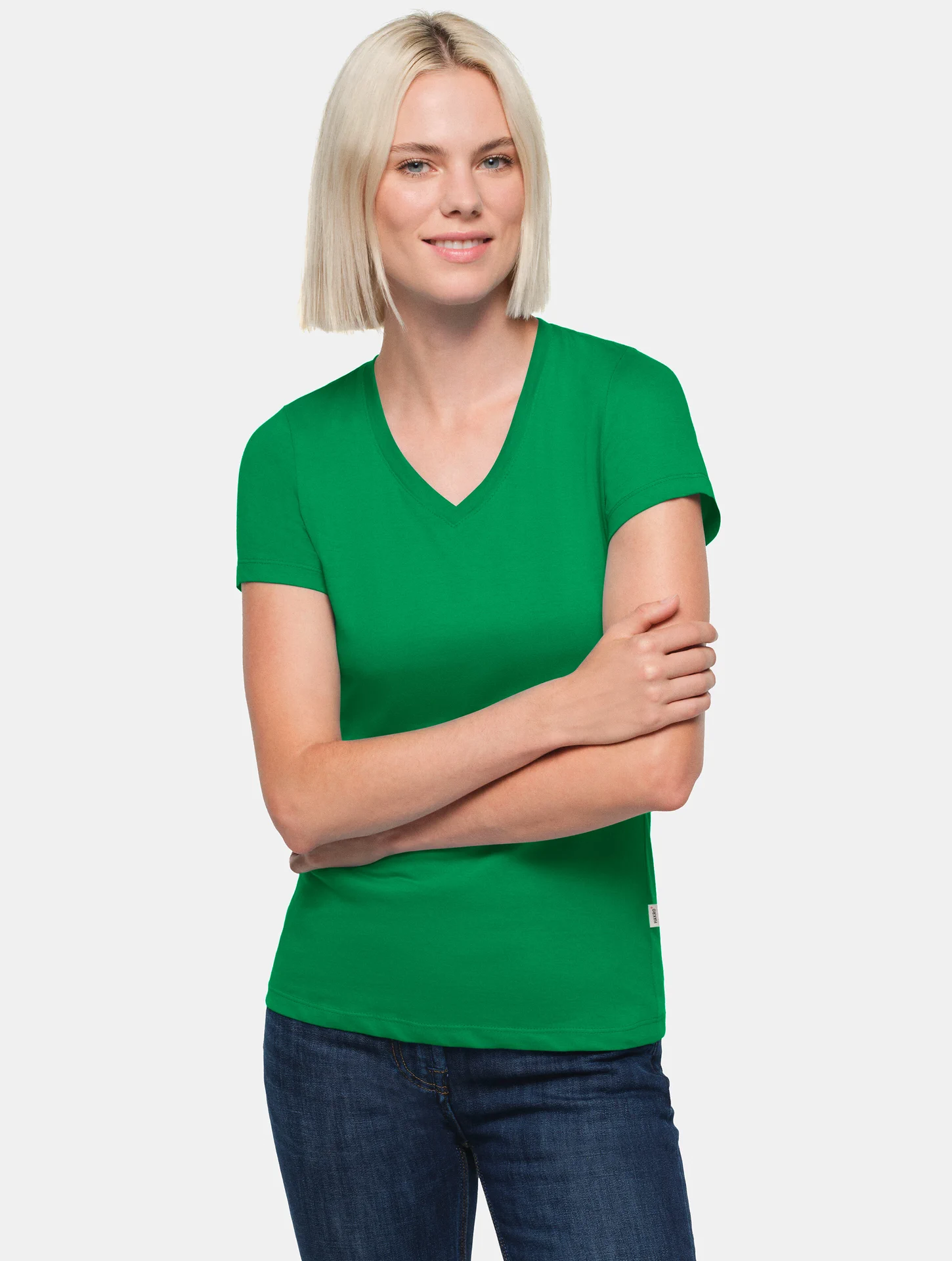 HAKRO Women-V-Shirt 126 Classic