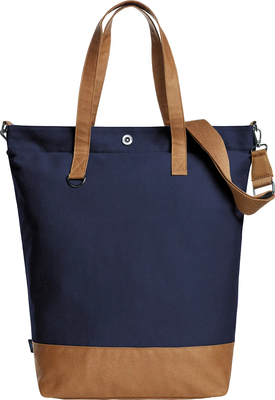 halfar-1816519-shopper-life-navy-brown-front-2 HALFAR Shopper Life