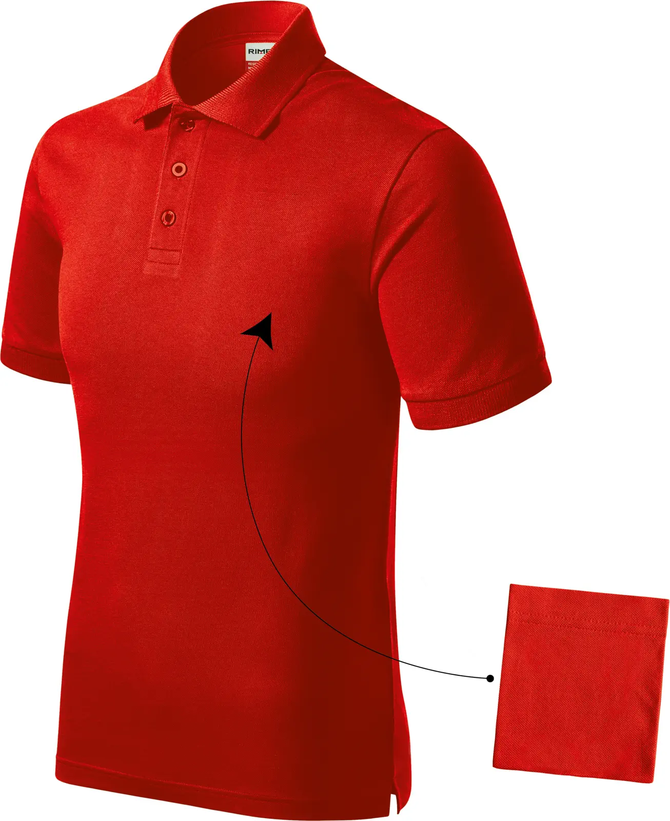 RIMECK Polohemd Resist Heavy Polo R20