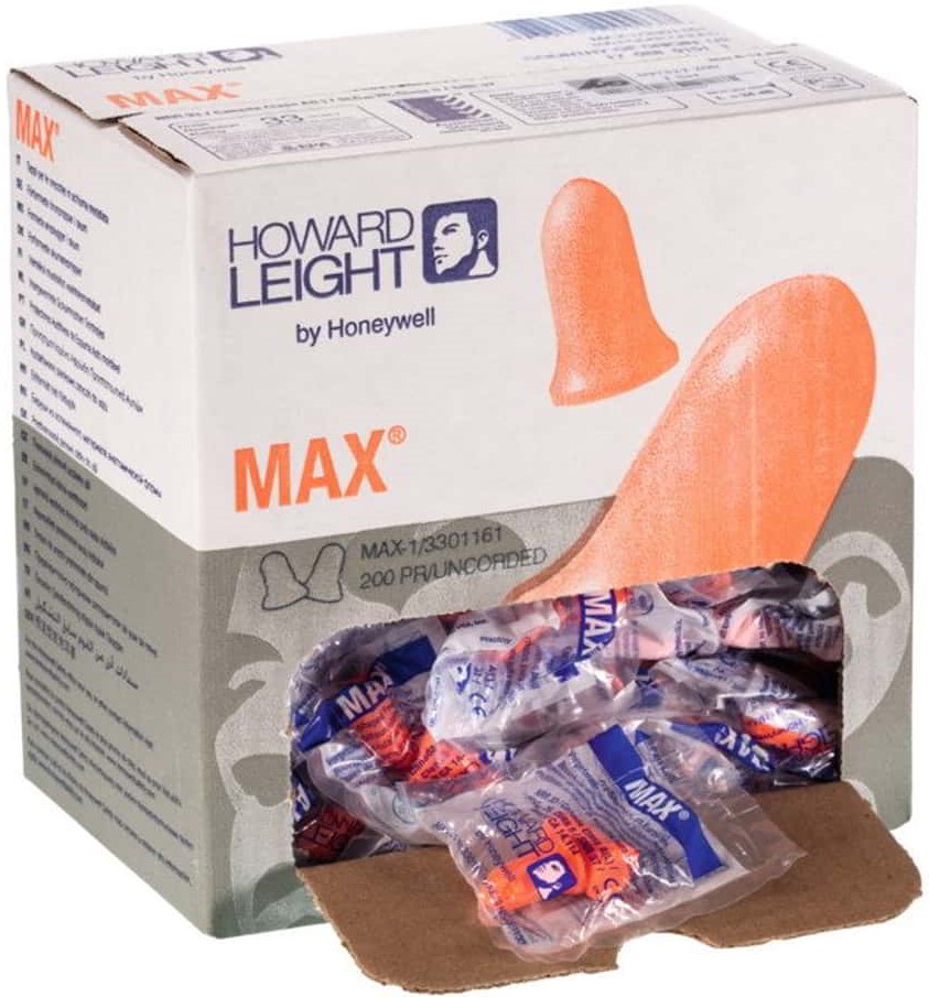 Howard Leight Max Gehörschutzstöpsel 200 Paar Howard Leight Max Gehörschutzstöpsel 200 Paar