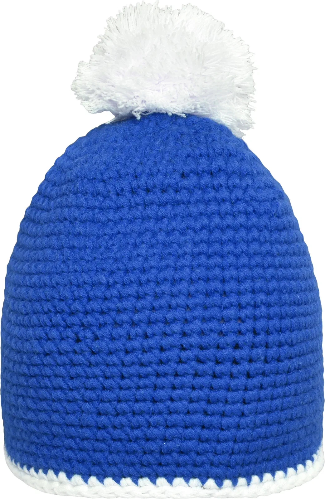 myrtle beach Pompon Hat with Contrast Stripe