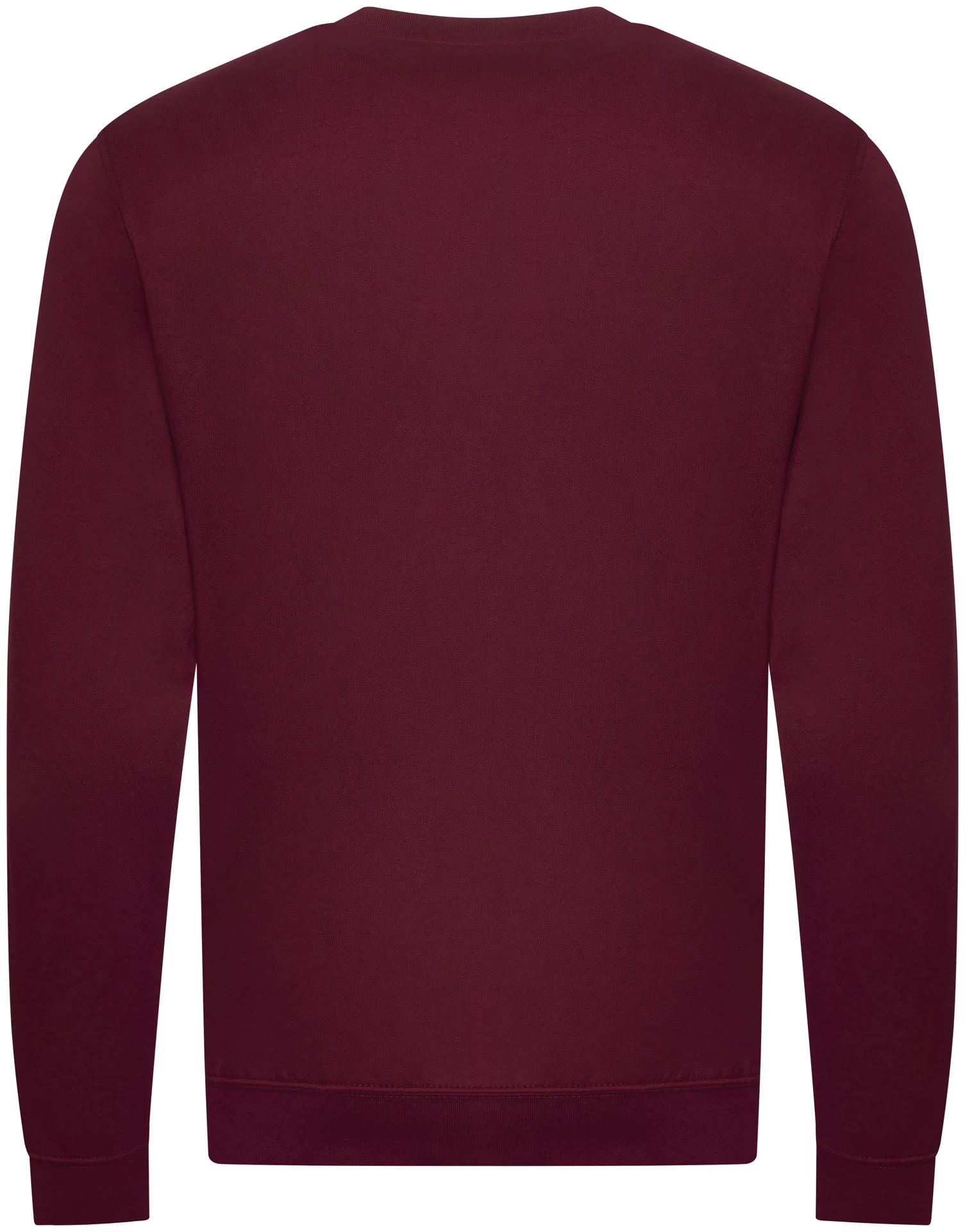 justhoods-jh230-organic-sweatshirt-burgundy-back-3 Just Hoods Organic Sweat