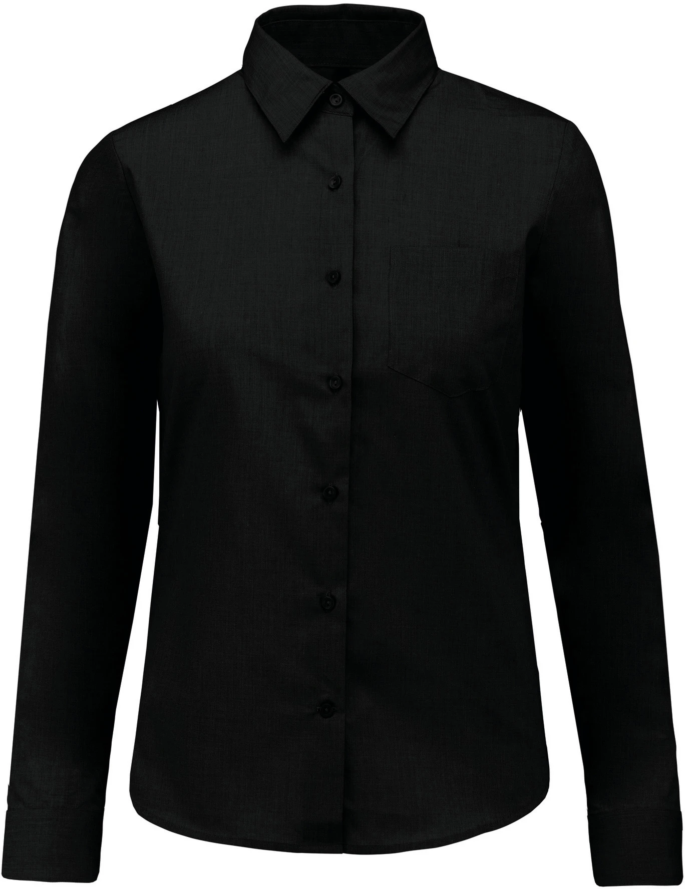 Kariban Popeline Bluse "Jessica" langarm