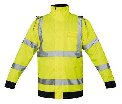 Korntex Premium Hi-Vis Rain-Jacket Tampere