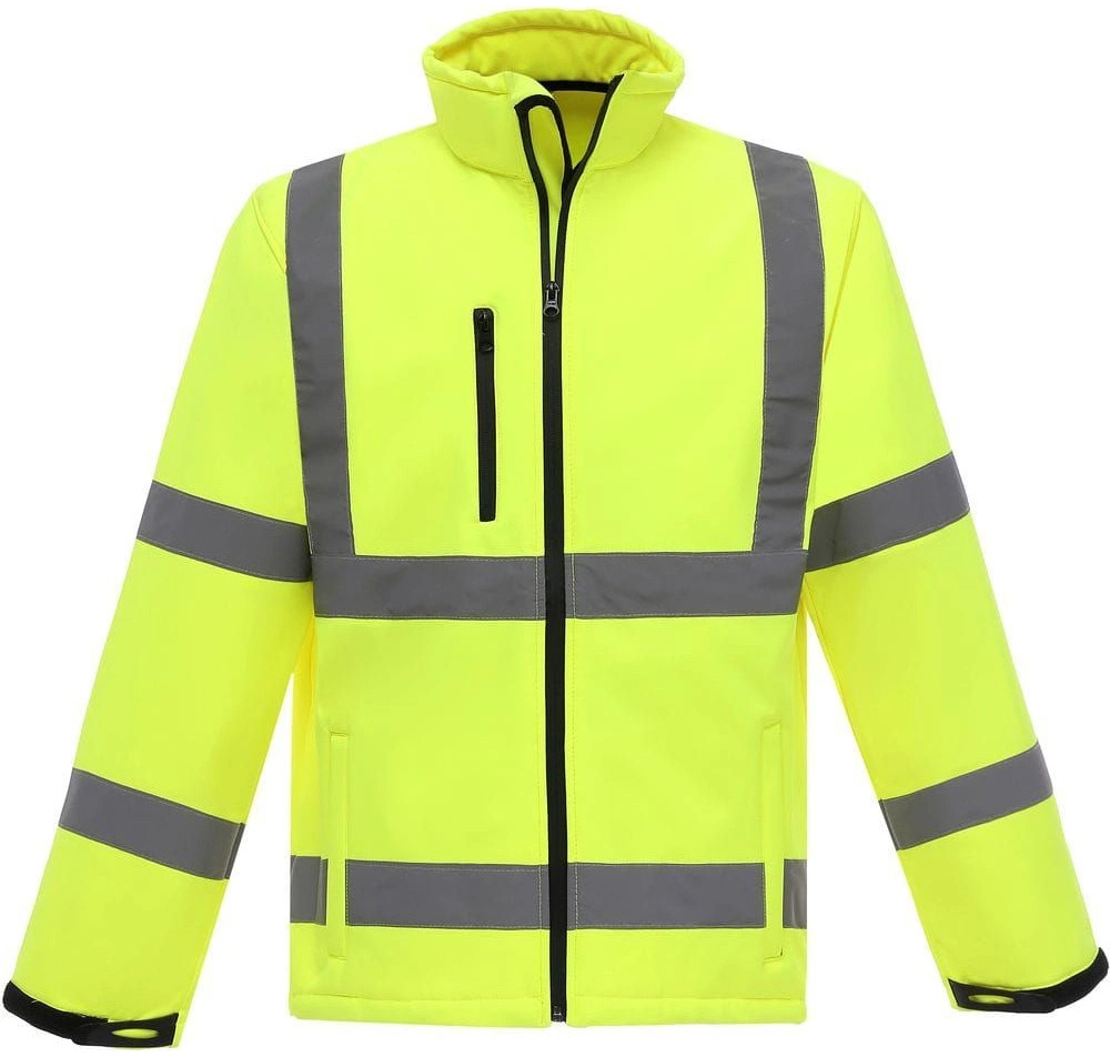 YOKO High Visibility 2 Bands & Braces Softshell Jacket