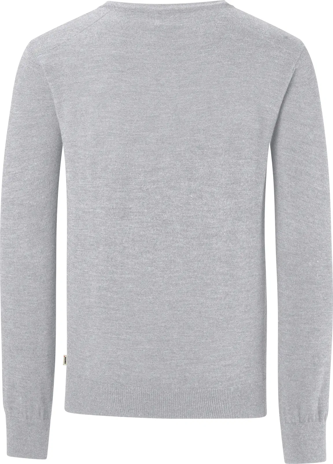 hakro-156-pullover-merino-wolle-graumeliert-3 HAKRO Pullover 156 Merino-Wolle