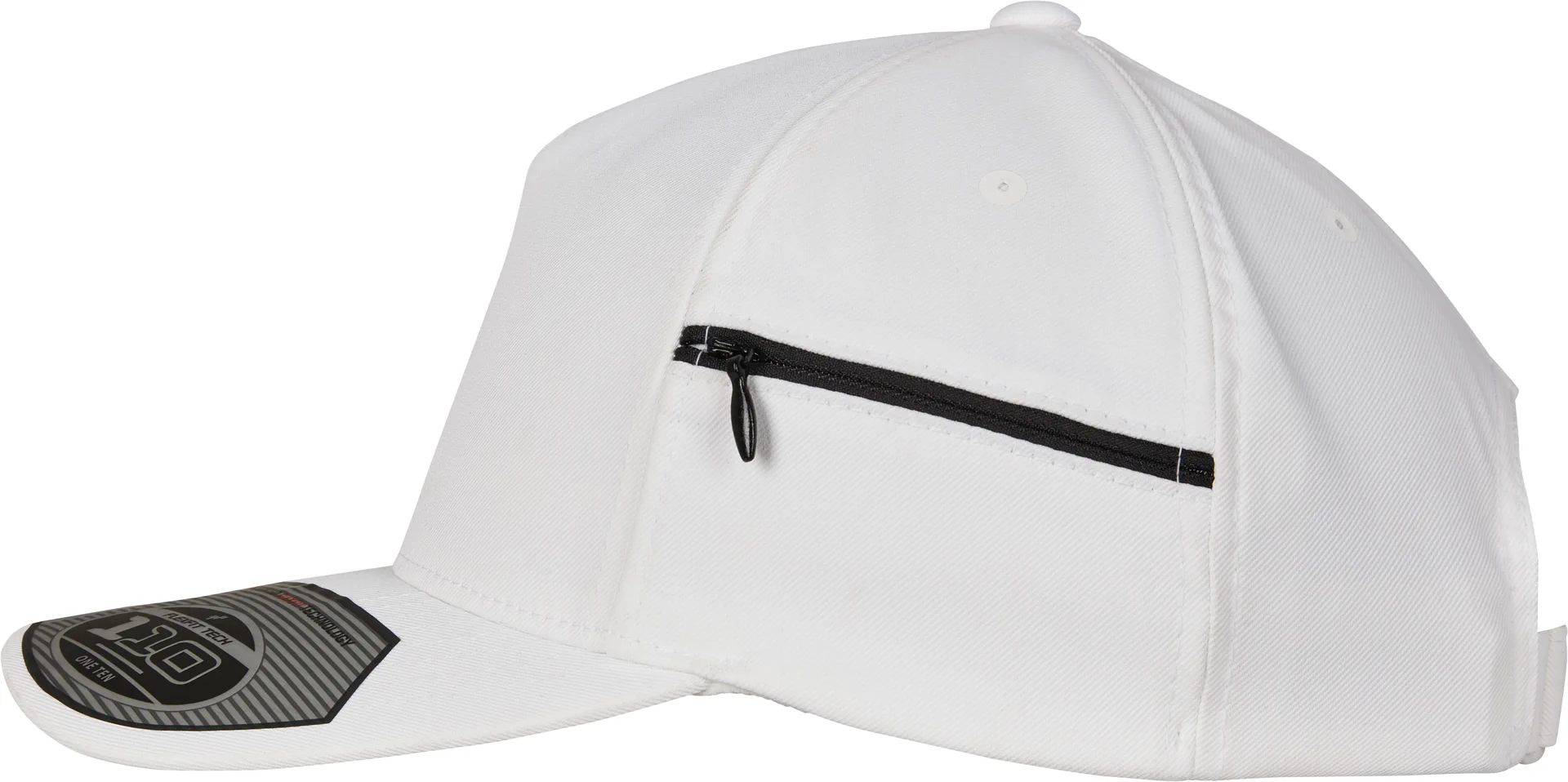 flexfit-110zp-pocket-cap-white-left-7 FLEXFIT Pocket Cap