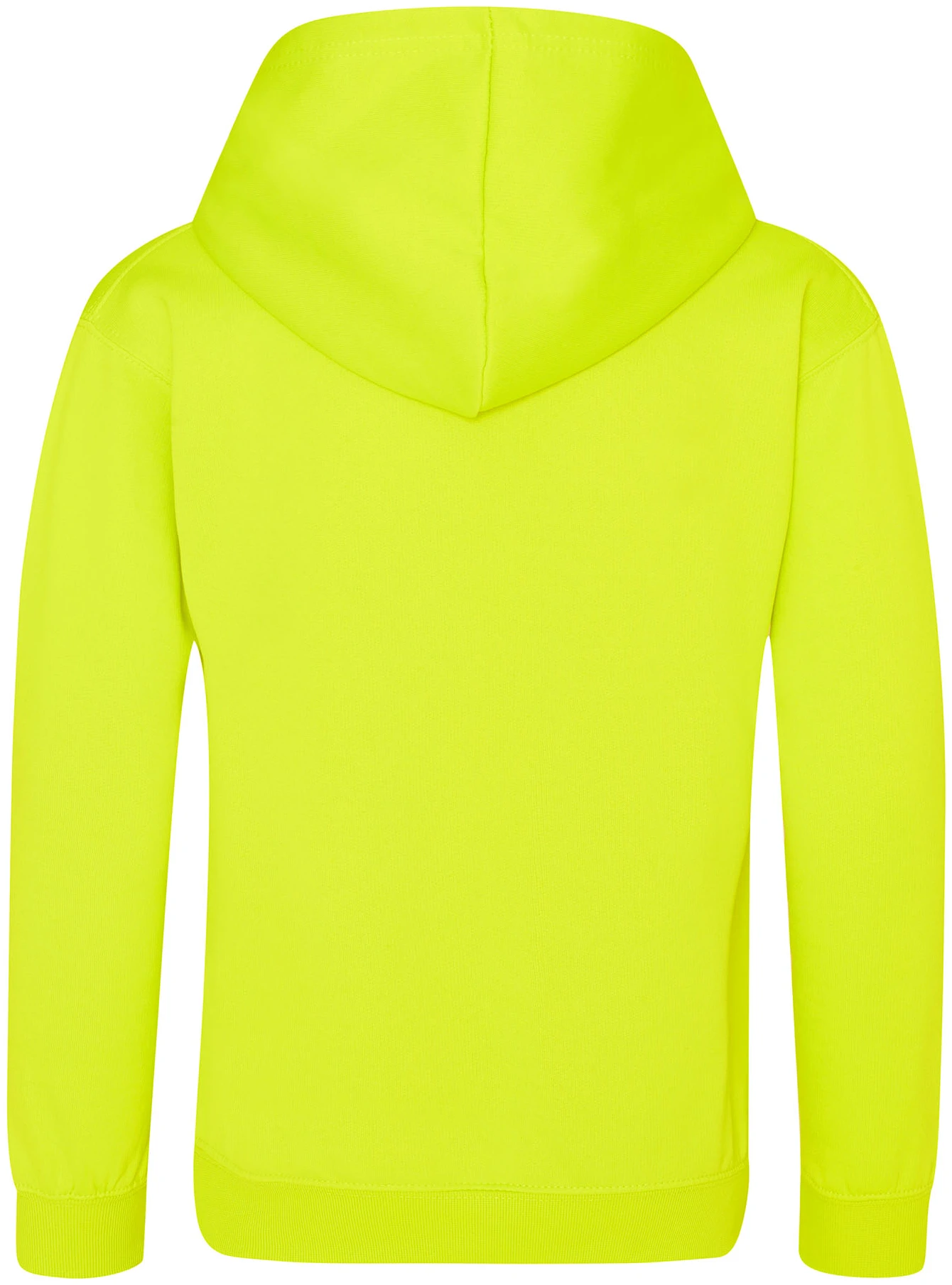 justhoods-jh004j-kids-electric-hoodie-electricyellow-back-3 Just Hoods Kids Electric Hoodie