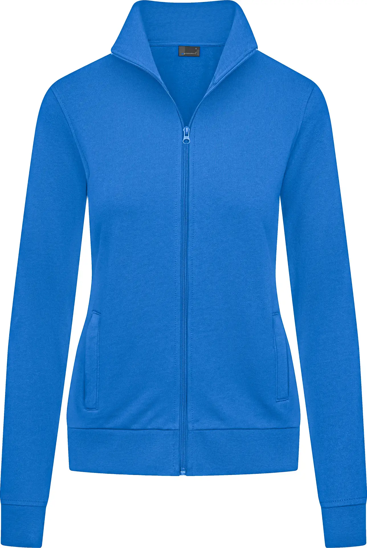 promodoro-5295-womens-jacket-stand-up-collar-royal-front-3 Promodoro Women's Jacket Stand-Up Collar