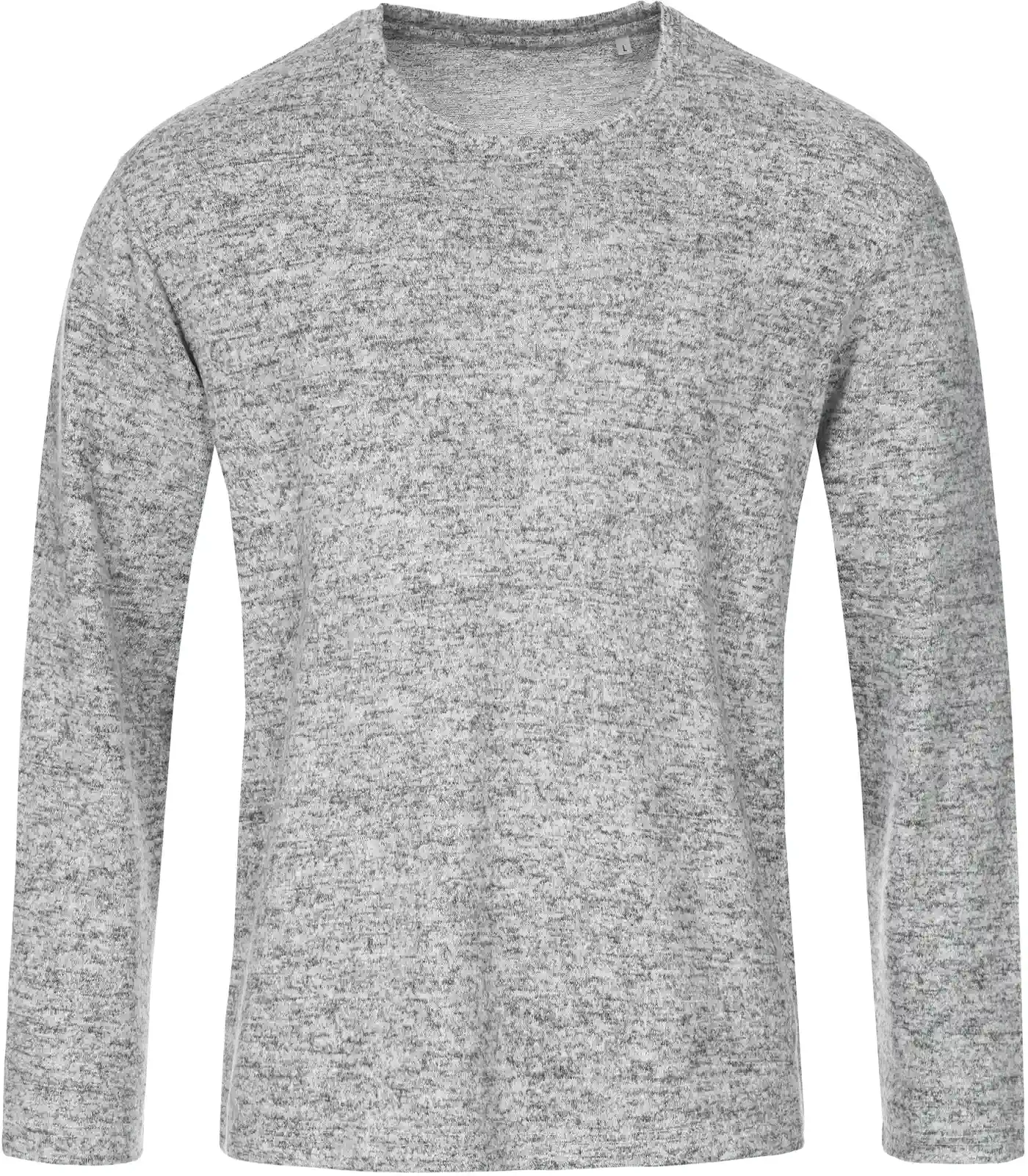 stedman-st9080-knit-sweater-men-lightgreymelange-front-4 Stedman Knit Sweater for men