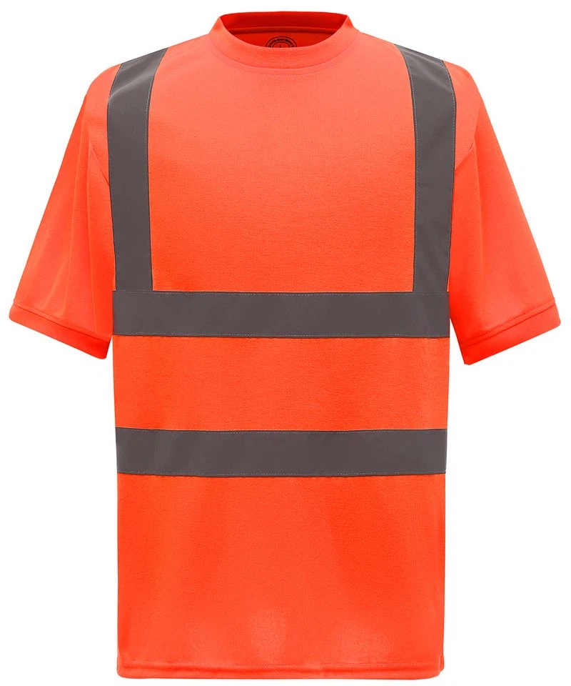 YOKO Two Band & Brace Hi Vis T-Shirt