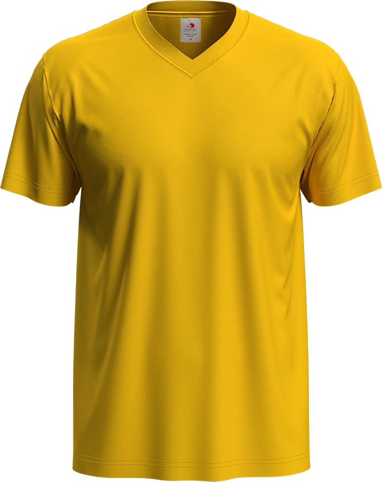 stedman-st2300-classic-t-shirt-v-neck-sunfloweryellow-front-4 Stedman Classic-T V-Neck