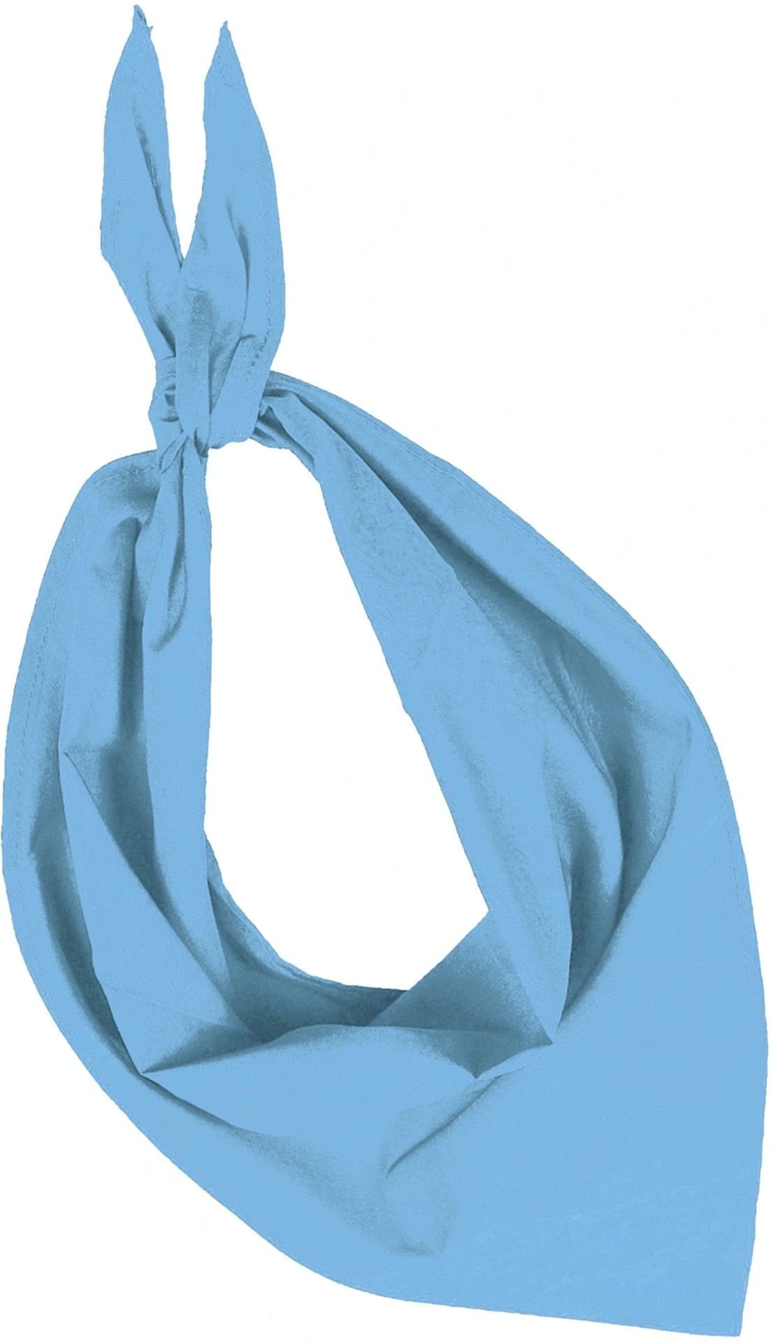 kariban-KP064-bandana-fiesta-skyblue-front-3 Kariban Bandana "Fiesta"