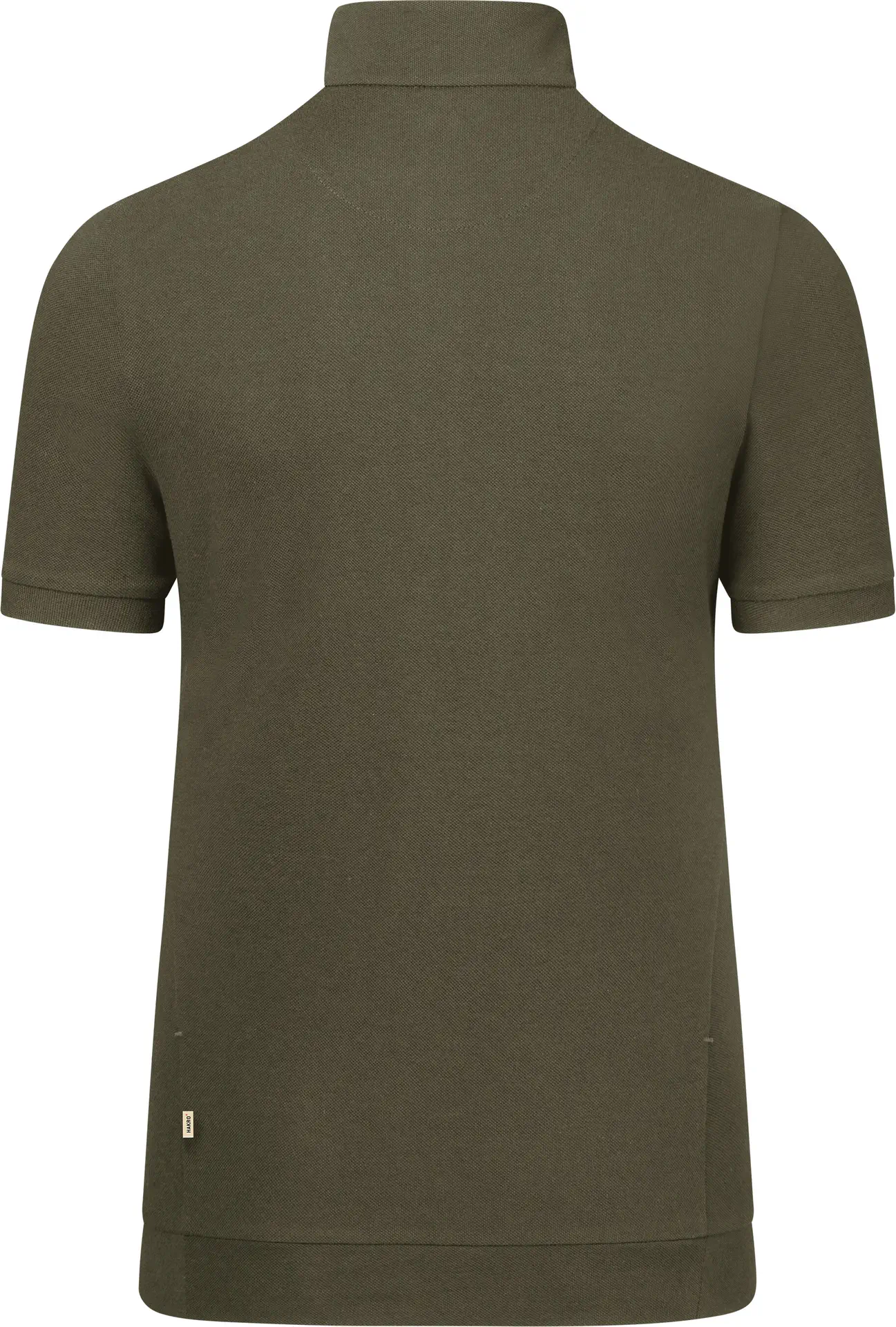 hakro-334-damen-zip-shirt-pique-mikralinar-eco-olive-3 HAKRO Damen Zip-Shirt 334 Piqué MIKRALINAR® ECO