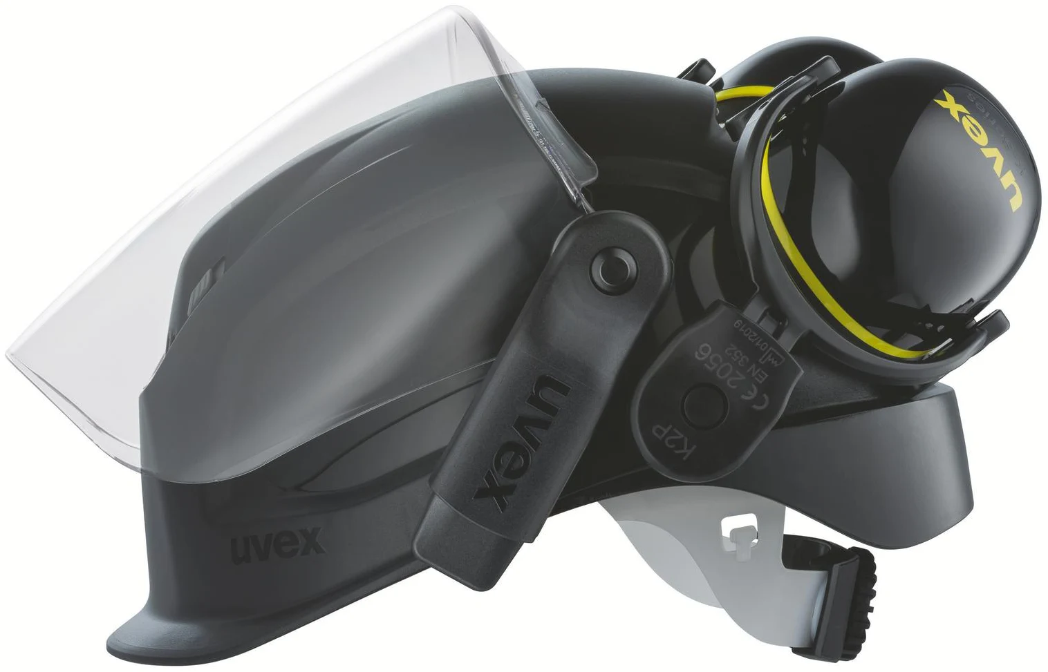 uvex pheos K2P magnet Helmkapselgehörschutz 