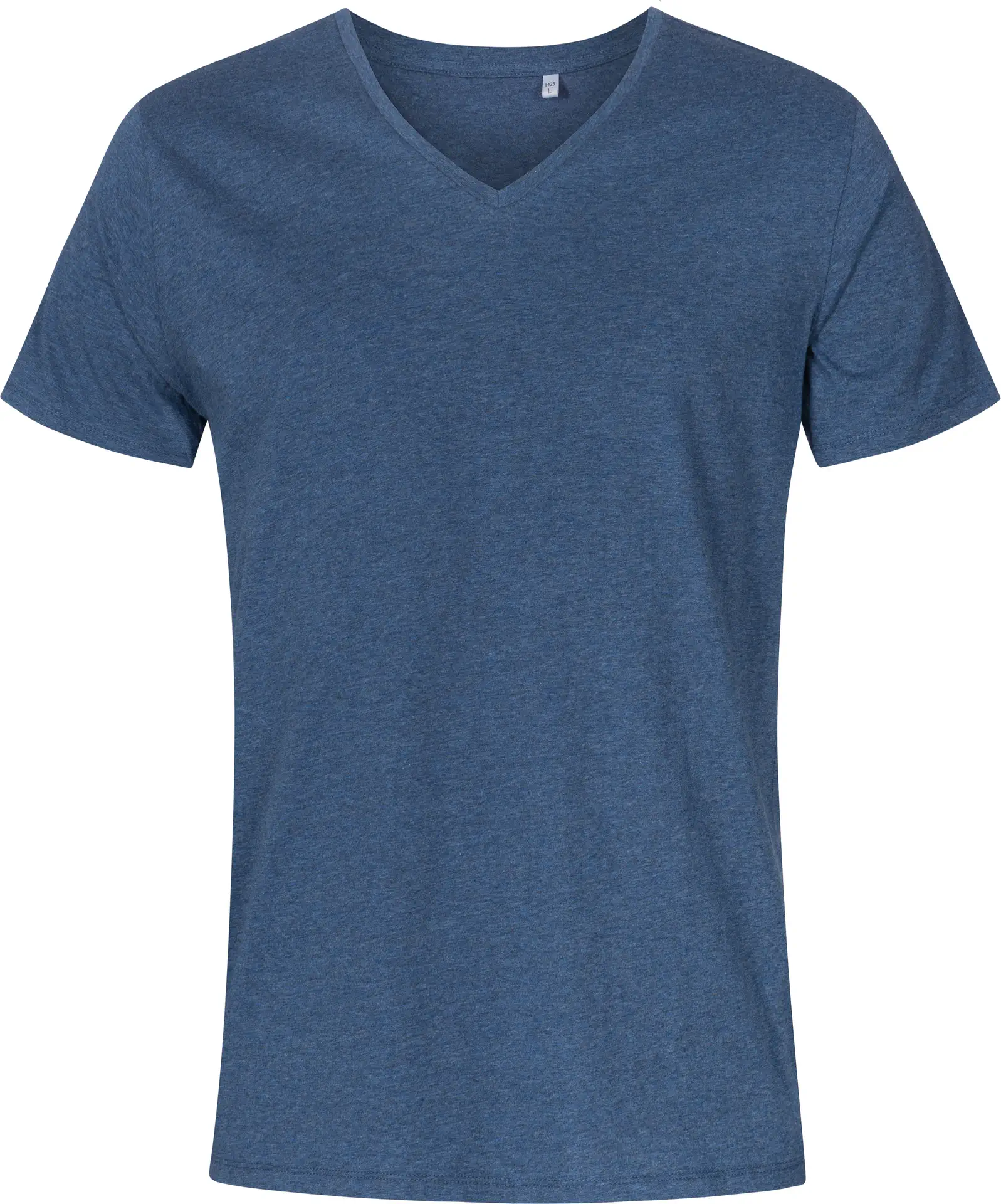 promodoro-1425-mens-v-neck-t-shirt-heathernavy-front-3 Promodoro X.O Men´s V-Neck T-Shirt