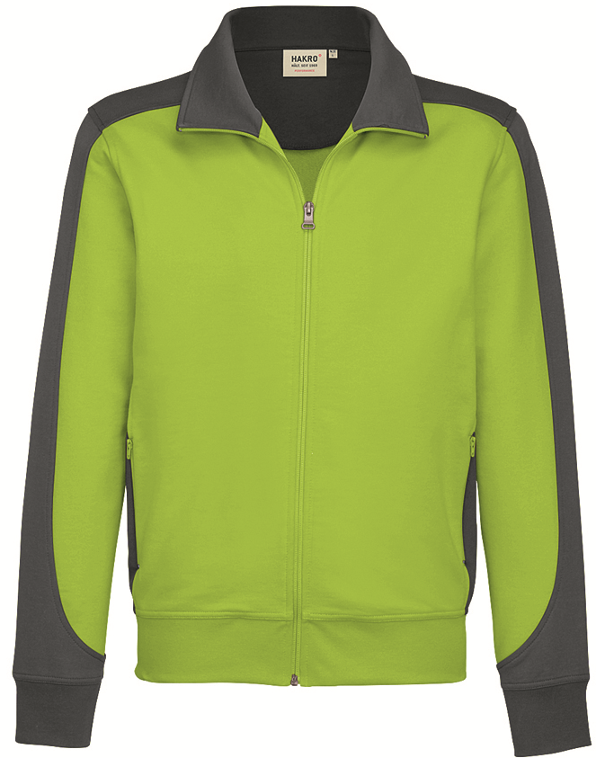 HAKRO Sweatjacke 477 Contrast Mikralinar®