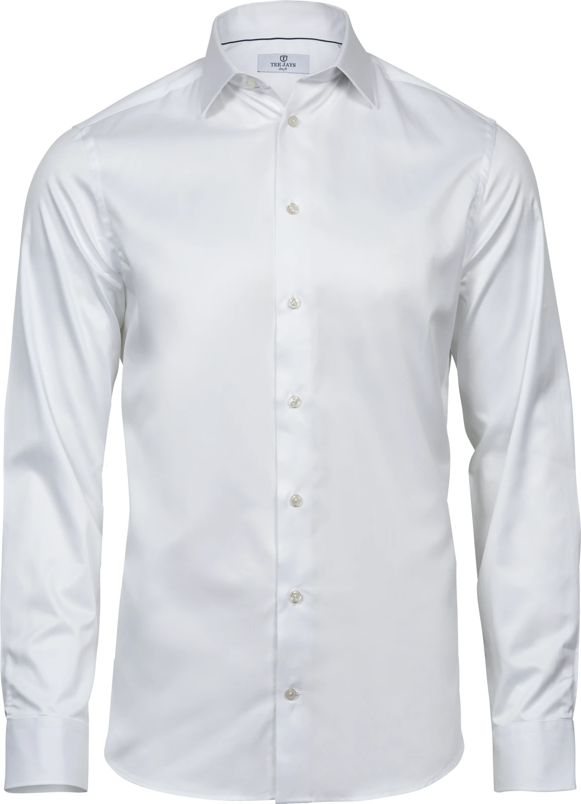 tee-jays-4021-luxury-shirt-slim-fit-white-front-1 Tee Jays Luxury Shirt Slim Fit