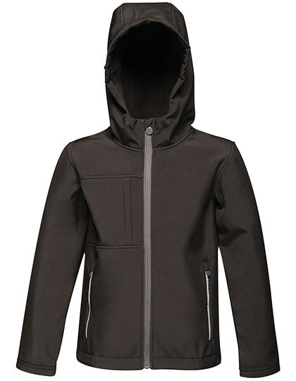 Regatta Kids Octagon 3-layer Hooded Softshell Jacket