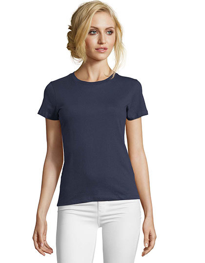 SOL'S Womens Round Neck Fitted T-Shirt Imperial