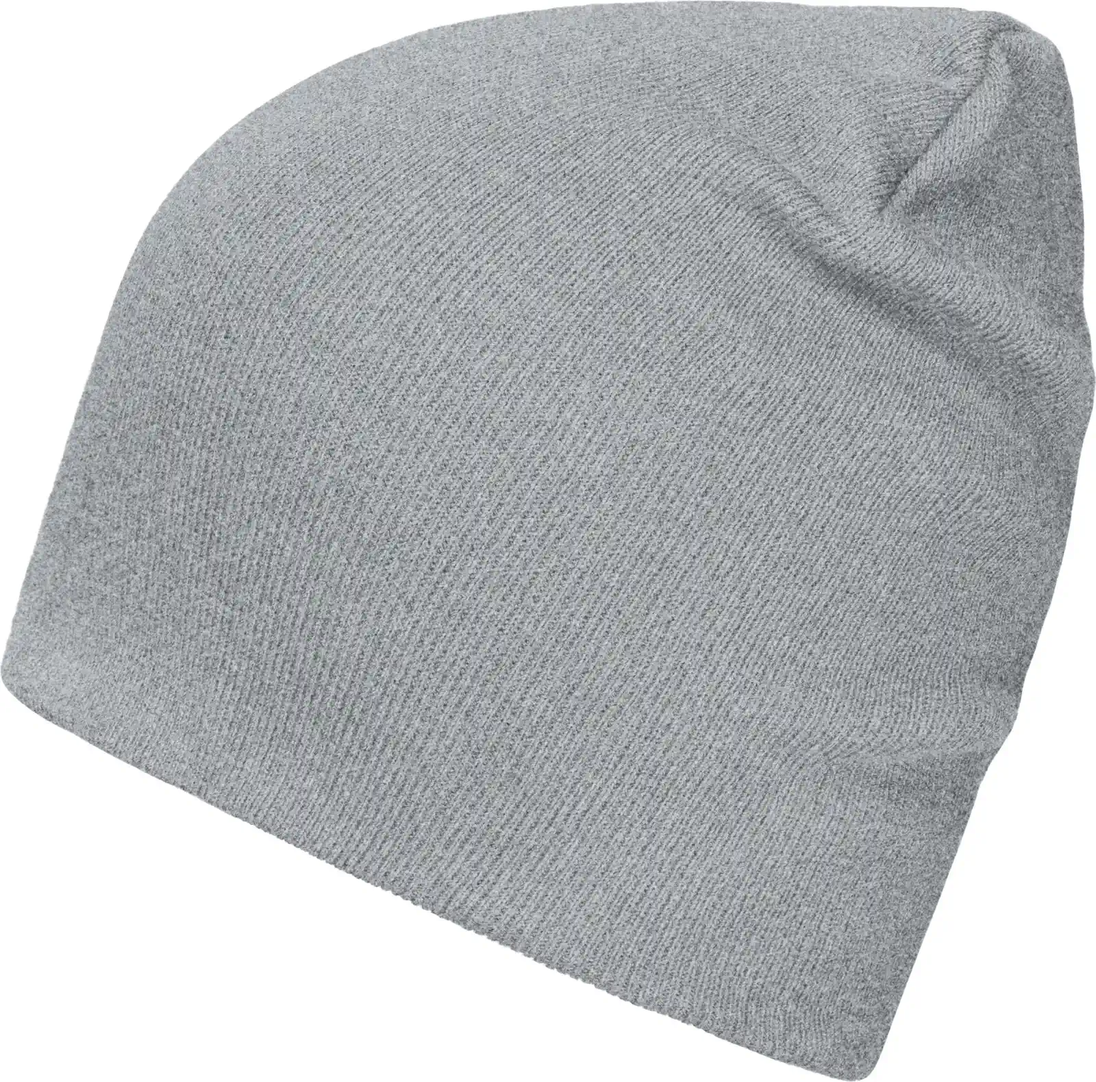 daiber-mb7410-bio-cotton-casual-beanie-lightgreymelange-left-4 daiber Bio Cotton Casual Beanie
