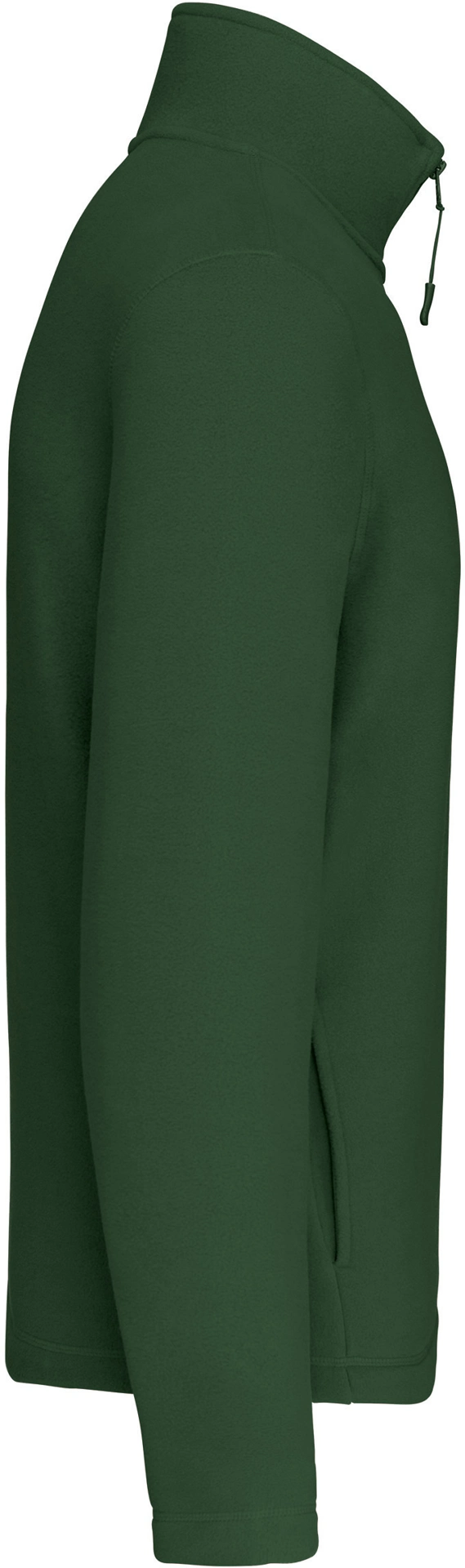 kariban-K912-microfleece-pullover-mit-viertel-zip-enzo-forestgreen-right-5 Kariban Microfleece Pullover mit 1/4 Zip "Enzo"