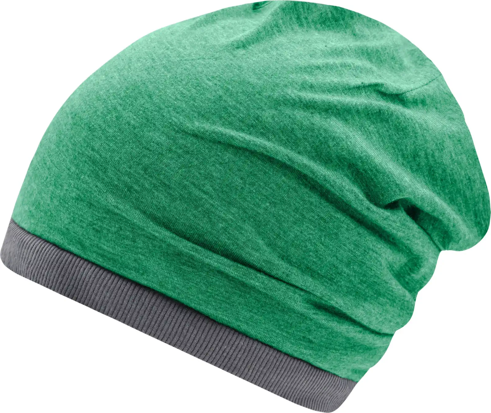 daiber-mb6577-heather-summer-beanie-greenmelange-darkgrey-left-4 myrtle beach Heather Summer Beanie