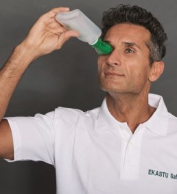 EKASTU Augenspülflasche MINI mit Trichter, FD EKASTU Augenspülflasche MINI mit Trichter, FD