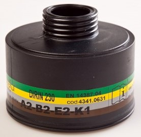 EKASTU Gasfilter DIRIN A2 B2 E2 K1 EKASTU Gasfilter DIRIN A2 B2 E2 K1