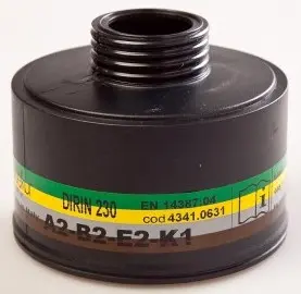 EKASTU Gasfilter DIRIN A2 B2 E2 K1 EKASTU Gasfilter DIRIN A2 B2 E2 K1