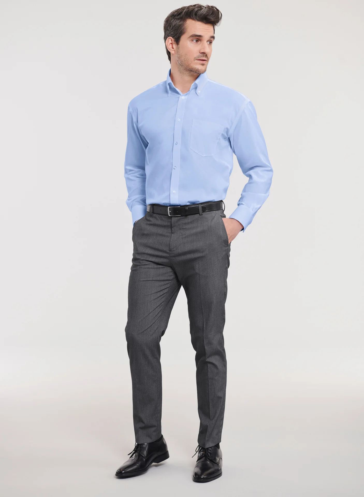 Russell Men's Long Sleeve Ultimate Non-Iron Shirt