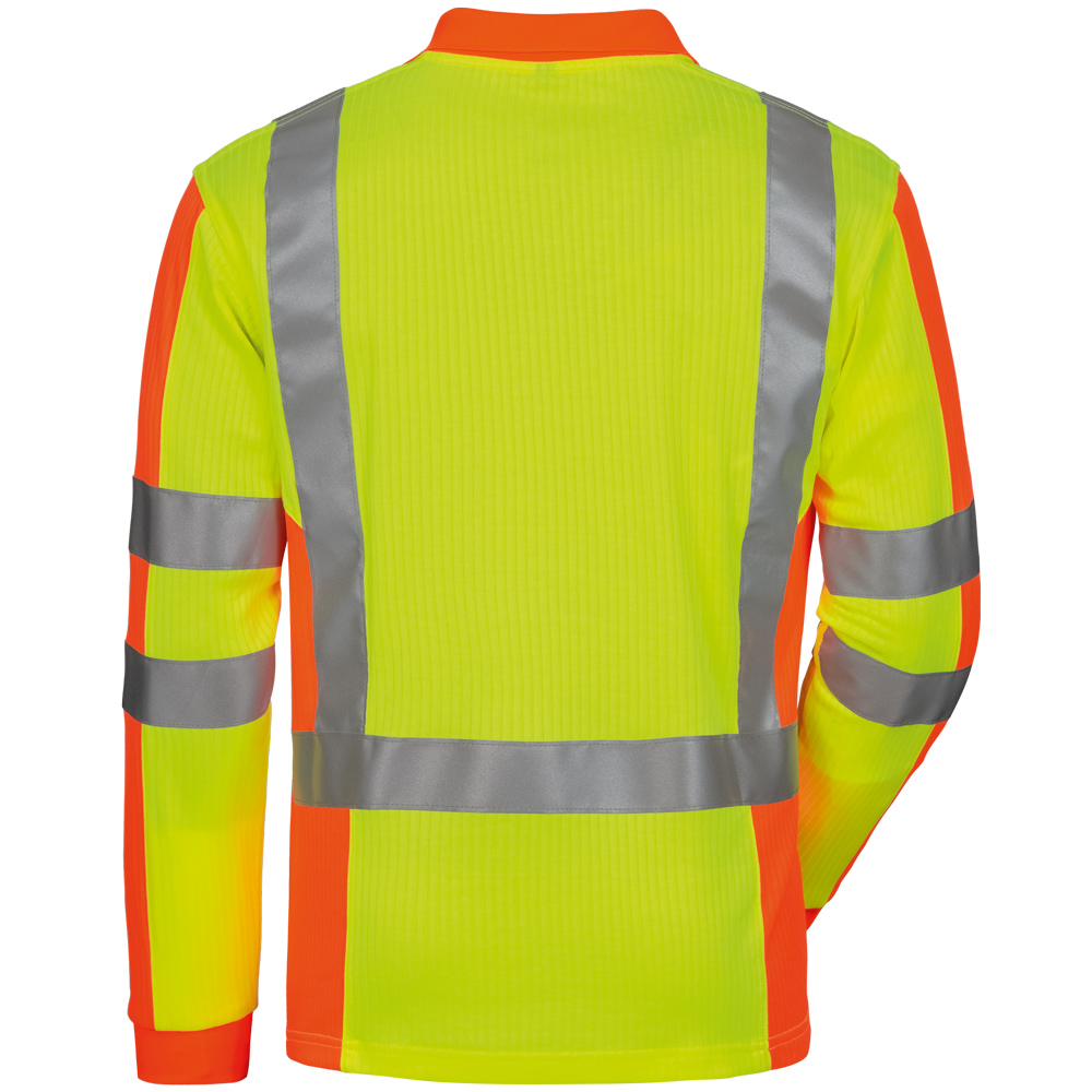 elysee Warnschutz Langarm-Polo-Shirt VEENDAM elysee Warnschutz Langarm-Polo-Shirt VEENDAM