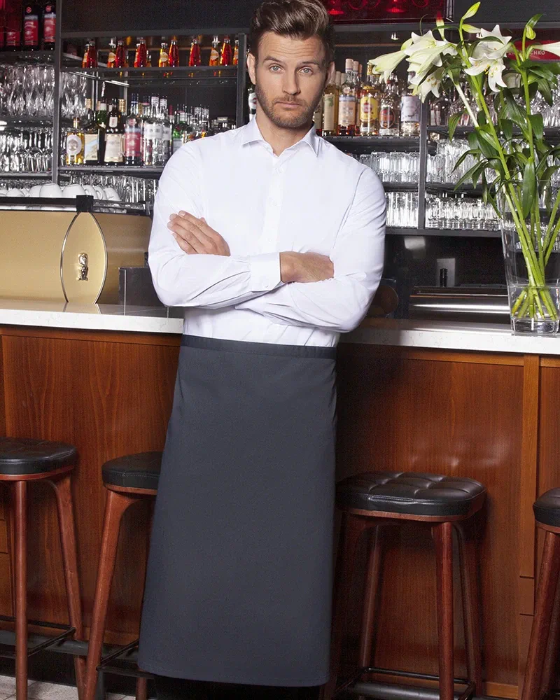 karlowsky-bss3-bistroschuerze-ibiza-anthracite-model-0 KARLOWSKY Bistro-Servier-Schürze Ibiza