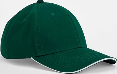 bottle green/white