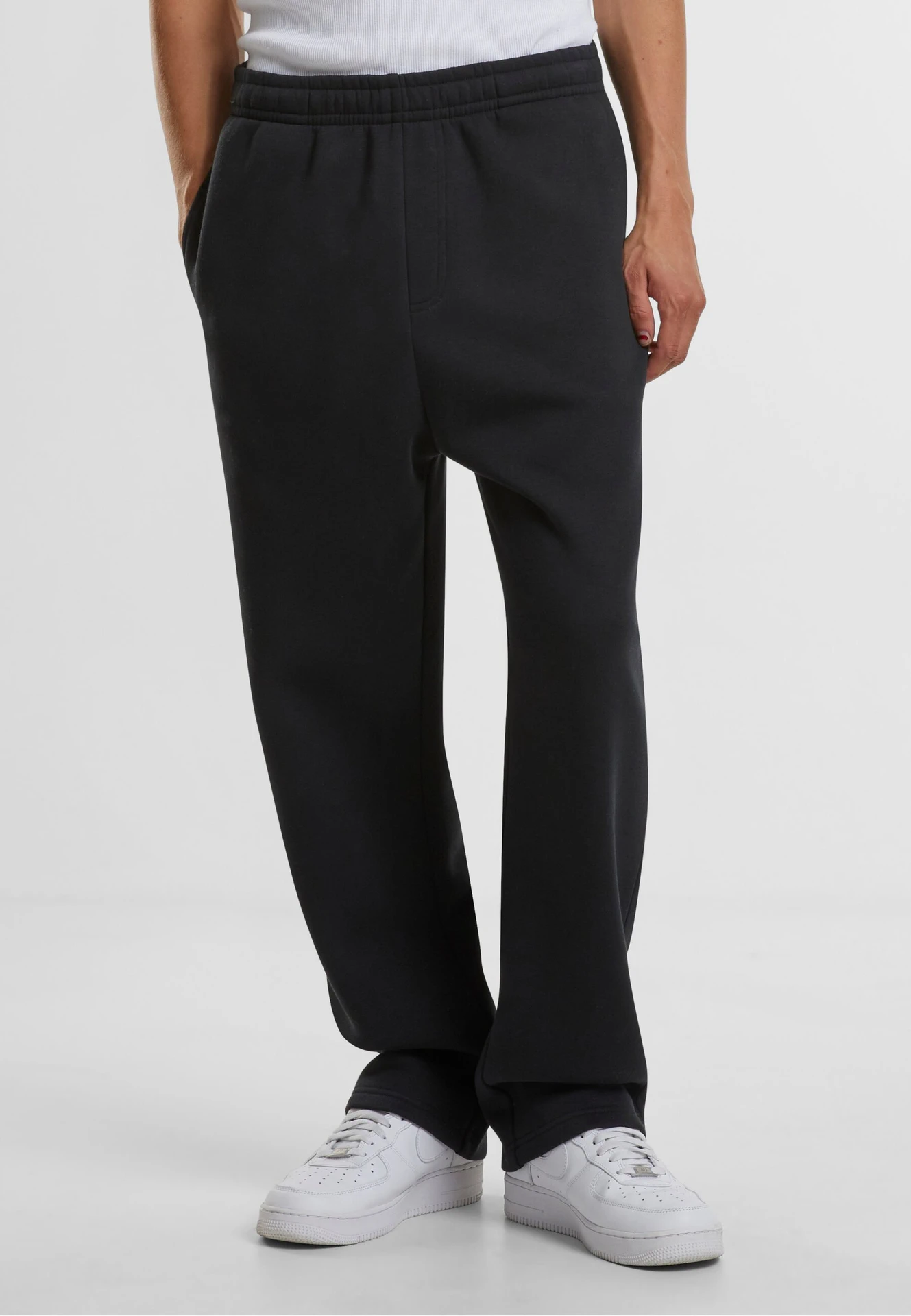 Build Your Brand Fluffy Track Sweatpants