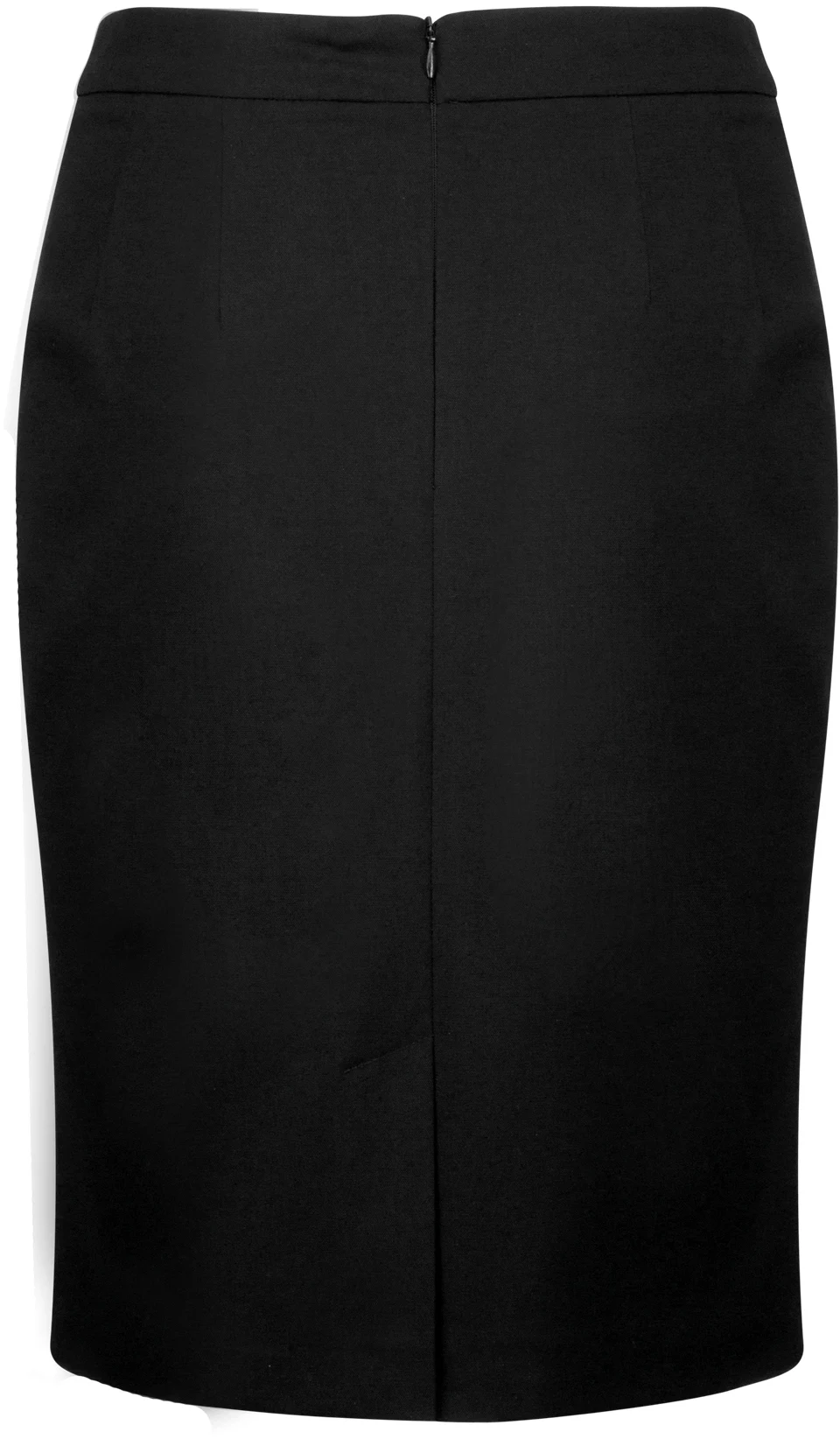 kariban-K732-bleistiftrock-black-back-6 Kariban Bleistiftrock