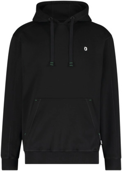 dassy-300559-woodie-hooded-sweatshirt-with-print-black-front-1 DASSY Kapuzensweatshirt mit Aufdruck WOODIE