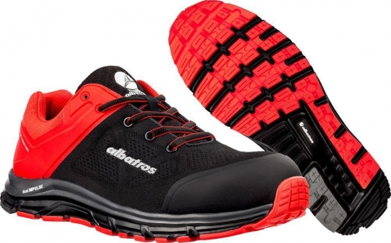 albatros Sicherheitsschuh Lift red Impulse low S1P 64.660.0