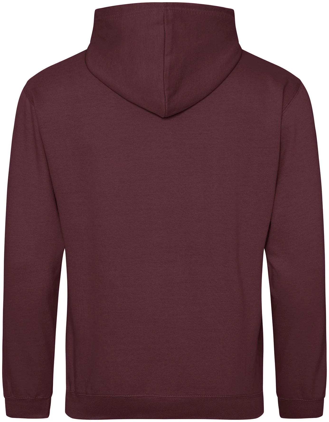 justhoods-jh001-college-hoodie-burgundysmoke-back-3 Just Hoods College Hoodie